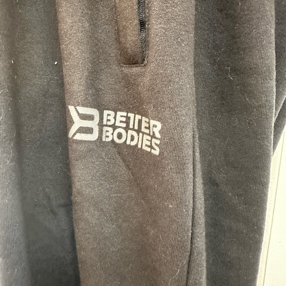 Better Bodies Harlem Zip Joggers Size L - Picture 4 of 5